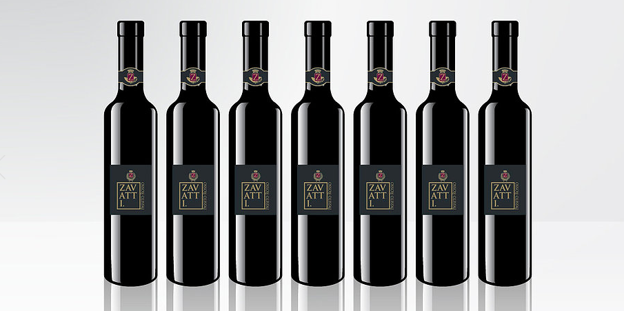 Zavatti Wine — 3D Bottle